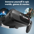 thumbnail image 4 of Atlasonix VR Headset with Remote Control | Virtual Reality Goggles for iPhone & Android | HD | 3D Glasses for Gaming and Movies | Comfortable and Adjustable VR Box | Black, 4 of 8