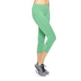 thumbnail image 3 of Women's Mid-Rise Zip Pocket Capri Leggings, 3 of 25