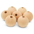 thumbnail image 4 of Wood Dowel Caps 2 inch Diameter with 1/2 inch Hole, 50 Unfinished Dowel Rod Caps for Dowel Rods, Crafts, & DIYers, by Woodpeckers, 4 of 7