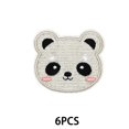 thumbnail image 1 of PEACNNG Iron On Patches Adorable Cartoon Animal Patches for Clothes Hot-Selling Iron On Patches for Clothes Creative Embroidered Patches for Jeans Raccoon, 1 of 3