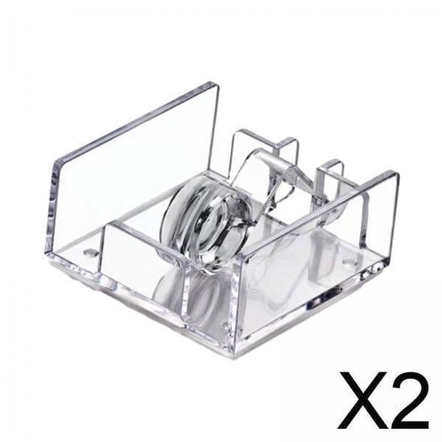 Servilletero,Soporte para servilletas para mesa de comedor Porta pañuelos de acrílico,Dispensador de servilleteros de papel Fiesta en la encimera,Organizador dispensador de pañuelos para