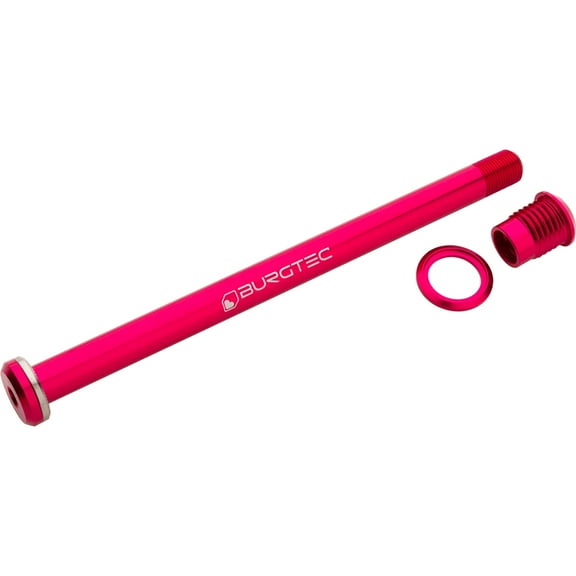 Burgtec Santa Cruz Rear Axle, 12x173.7mm, Toxic Pink