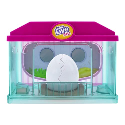 Little Live Pets - Surprise Chick Hatching House - Cute Interactive Collectible Toy Chick Chirps & Taps, Hatches Out of Egg & Hops About, Includes Playset