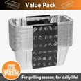 thumbnail image 7 of NOGIS 35-Pack Grease Cup Liners for Blackstone 17, 22, 28, 30, 36 Inch Griddle with Rear Grease Cup, Disposable Aluminum Foil Drip Pan, 8 x 3.7 Inch, 7 of 7