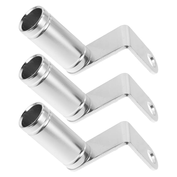 SOPOTUTU 3pcs Motorcycle Rearview Mirror Bracket Extension for Scooter Silver