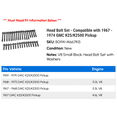 thumbnail image 2 of Head Bolt Set - Compatible with 1967 - 1974 GMC K25/K2500 Pickup - Replacement, 2 of 2