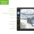 thumbnail image 3 of Reproductor De Mp5 Para Automóvil Transmisor De Fm Usb Reproductor De Mp5 U Disco Pantalla Lcd Kit De Automóvil Adaptador De Cargador Con Control Remoto Controles Del Volante Para Ios Para Android Minnieouse VI008981-01, 3 of 6