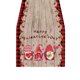 thumbnail image 2 of Aooww Heart Shaped Table Runner with Red Rose Print, Valentine's Day Dining Decor for Restaurant and Home Table,A, 2 of 6