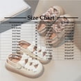 thumbnail image 4 of Viluyesy Girls' Bow and Pearl Half Sandals Princess-Style Casual Summer Sandals for Toddlers and Kids Brown Size 4, 4 of 9