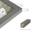 thumbnail image 4 of Wexford Home Textured 8" x 10" Gray Picture Frame (Set of 6), 4 of 6