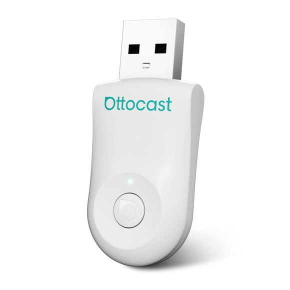Adaptador inalámbrico CarPlay y Android Auto OTTOCAST Mini 2025 Blanco