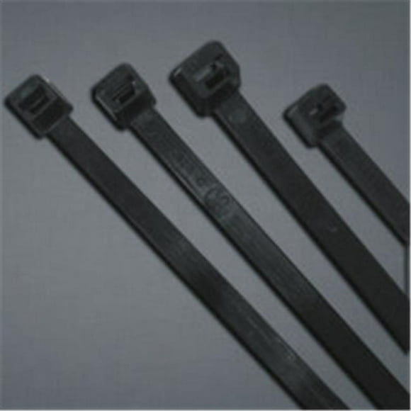 Anchor Brand 102-15120UVB Liens de Câble Stabilisés UV 15 Po, Résistance à la Traction de 120 lbs - Noir UV
