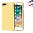 thumbnail image 1 of Entronix Funda de Silicona para iPhone 7 Plus/8 Plus, Suave Al Tacto, Antiarañazos y Antigolpes, Color Amarillo, 1 of 5