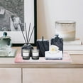 thumbnail image 4 of MasteelfCA Household Marble Pattern Plate Bathroom Sundries Storage Tray Jewelry Tray, 4 of 9