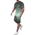 thumbnail image 1 of Playeras De Algodón Para Hombre, Camiseta Holgada Con Estampado De Letras De Ciudad Para Hombre, Conjunto De Ropa Deportiva De Verano, Ropa Deportiva Informal, 1 of 4