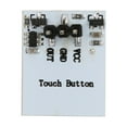 thumbnail image 4 of Placa de sensor táctil Módulo de interruptor táctil Placa de sensor Botón de interruptor táctil capacitivo Módulo de interruptor de sensor LED antiinterferencias 27 V-6 V ANGGREK  Otros, 4 of 8