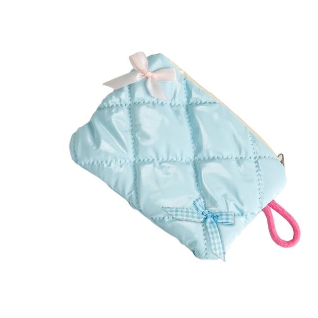 Bolsa de cosméticos fresca, portátil, de alto valor, para mujer, pequeña, impermeable, para guardar monedas, para auriculares.