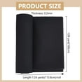 thumbnail image 2 of Polyester Shaper Insert for Clothing Clothing Support Brim Black 1138x1000x0.2mm, 2 of 9