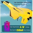 thumbnail image 2 of Avión de juguete Su-35 RC Glider con control remoto y luces de 2,4 GHz, 2 of 8