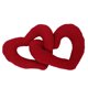 thumbnail image 1 of GOOHOCHY Bonita almohada de peluche con forma de corazón rojo, cojín de amor, juguete decorativo con forma de corazón para niños, amigos, decoración del hogar para la sala de estar., 1 of 8