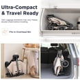 thumbnail image 6 of QPlay Ultra Lightweight Travel Stroller for Ages Baby 6 Months to 4 Years Old, Toddlers Umbrella Stroller with One-Hand Fold, Reclining Seat, Airplane Carry-on Size– 9.48lbs, 6 of 11