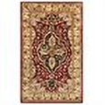 thumbnail image 3 of Traditional Rug - Persian Legend New Zealand Wool -Red/Beige-Color:Red/Beige,Design:Traditional,Shape:Rectangle,Size:5'L x 3' W, 3 of 5