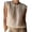 Beige# Summer Tops for Women, variant on Oksale Cap Sleeve Tops for Women Casual Cozy Crewneck Cotton Linen Shirts Trendy Pleated Front Summer Tops Beige M