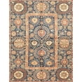 thumbnail image 1 of Ahgly Company Tapis d'Intérieur Rectangulaires Abstraits Jaunes de Style Oriental, 4 Pieds x 6 Pieds, 1 of 6