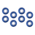 thumbnail image 4 of 8x rodamientos de bolas para monopatín Abec 11 / rodamientos de 608 RS rodamientos de bolas para patines de longboard - Azul Sunnimix Rodamientos de skateboard 608RS, 4 of 6