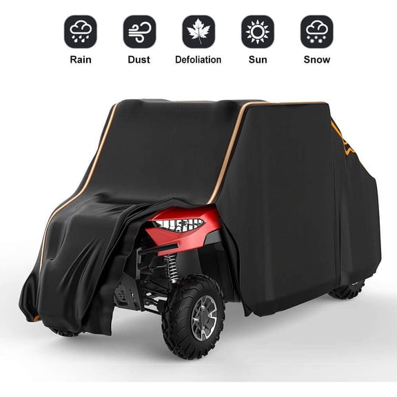 UTV Vehicle Storage Cover 4 Seat 420D Waterproof for Polaris Ranger Crew General 4 1000 RZR XP 4