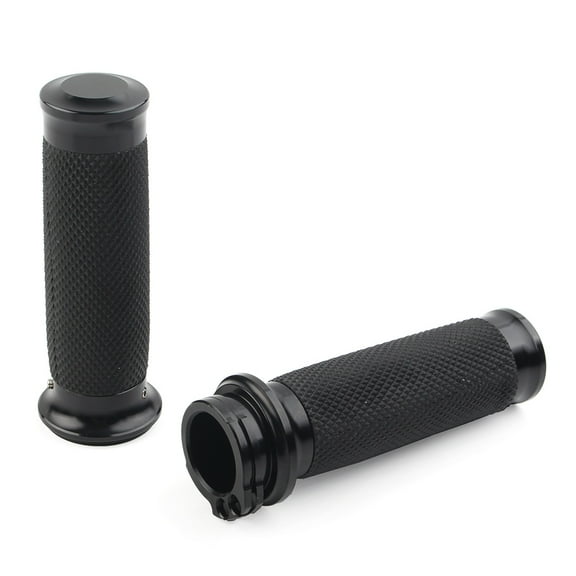 NS Motorcycle Non Slip Handlebar Grips Bar 1" Type B for Harley Touring Sportster Dyna Softail VRSC 02-17, XL 96-later, XR 08-13, Dyna 96-17, Softail 95-15, Touring 96-07