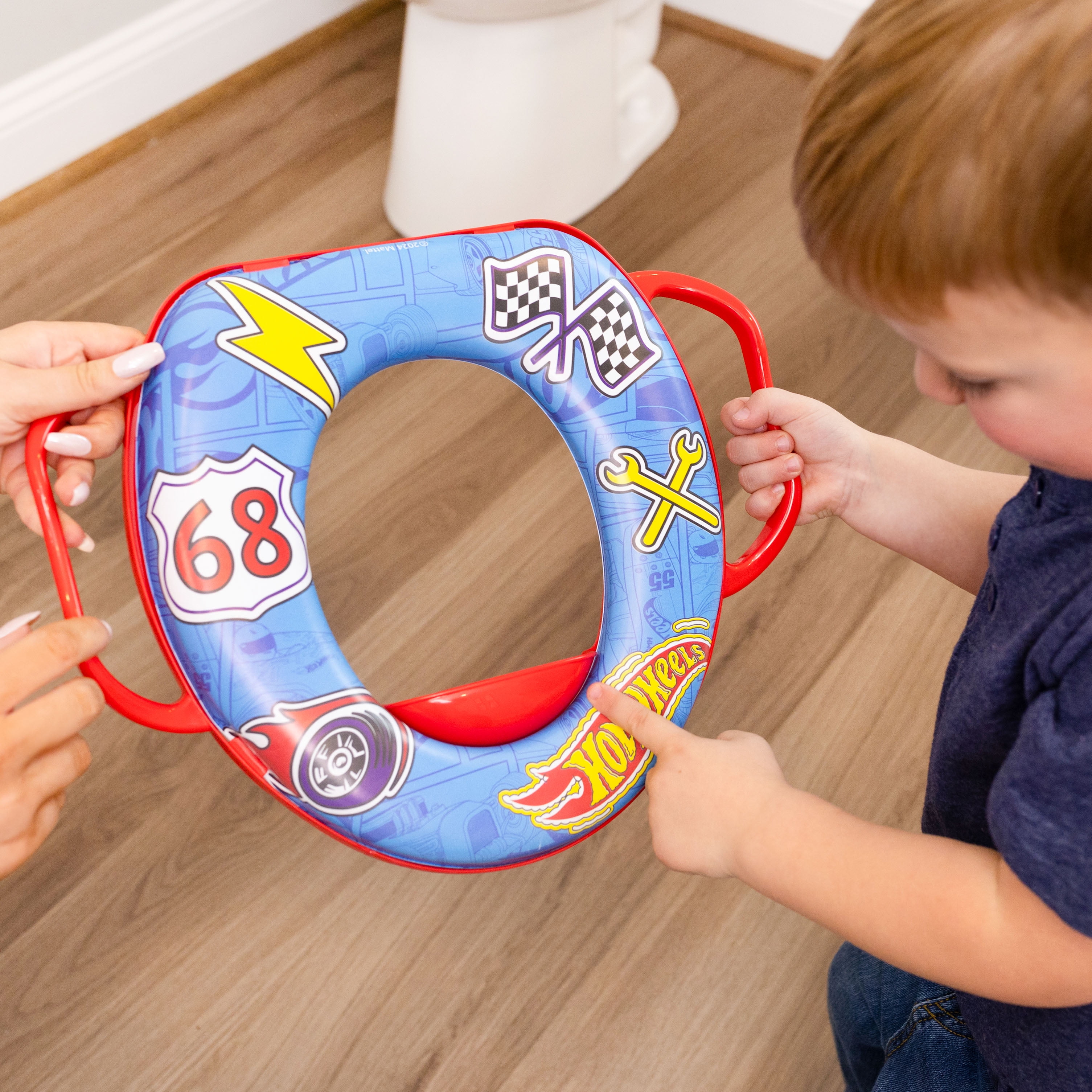 Hot Wheels™ Soft Potty Training Seat for Toilet