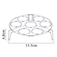 thumbnail image 2 of Stainless Steel Egg Rack for Instant Pot Egg Baskets Steamer Rack Cooling Rack Food Holder for Pot Pressure Cooker Air Fryer, 2 of 5