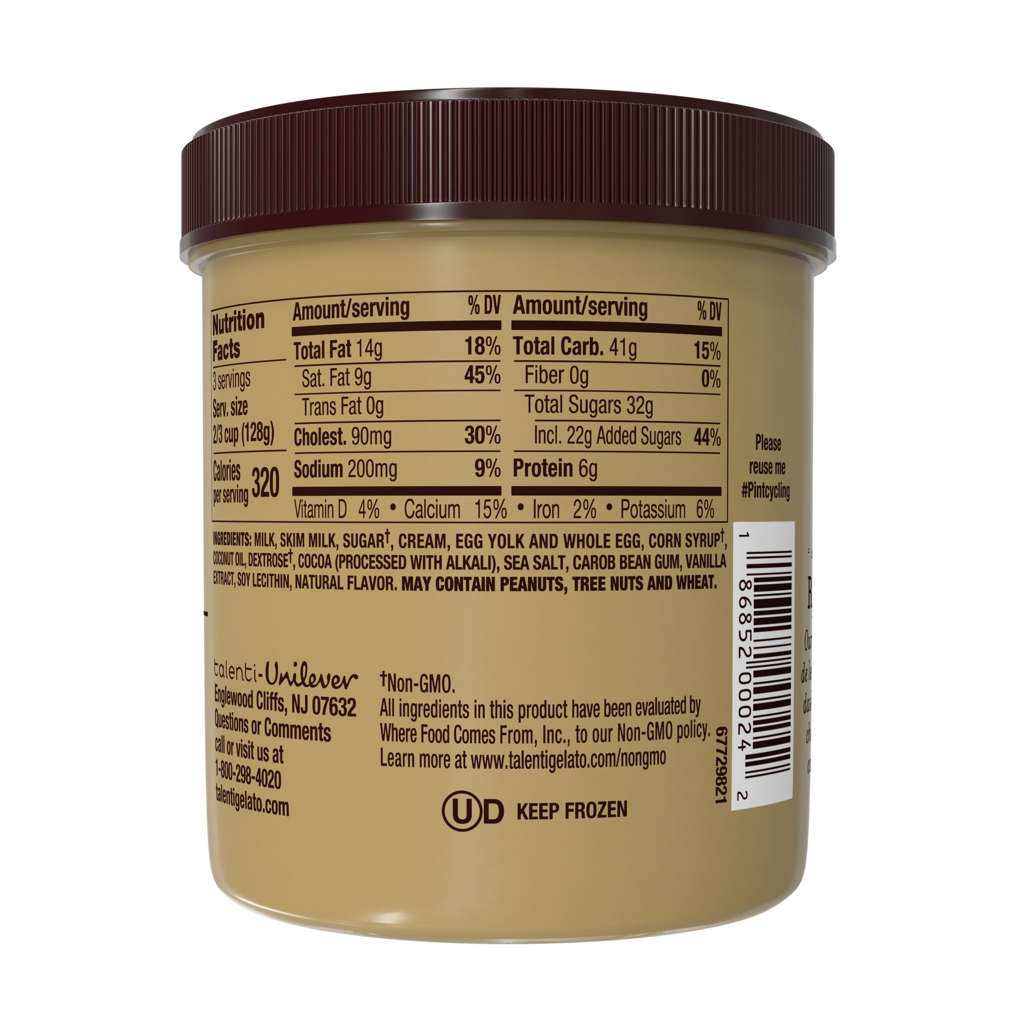 Talenti Gelato Nutritional Info Besto Blog