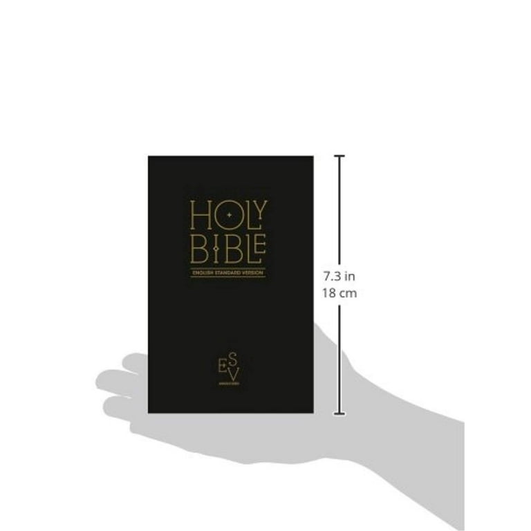 Holy Bible: English Standard Version (Esv) Anglicised Black Gift