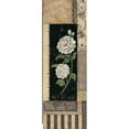 thumbnail image 3 of Misa, Eva 7x14 Black Modern Framed Museum Art Print Titled - Victorian Summer II, 3 of 5