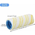 thumbnail image 5 of 100% Microfiber Roller Brush Replacement, Genuine Accessory For Karcher Vacuum Floor Sweeper, Easy To Use Soft Texture, Microfiber Multi Surface Rollers For Efficient Cleaning, 5 of 5