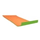 thumbnail image 1 of Colchoneta de agua, manta relajante de espuma XPE, colchón flotante insumergible para piscina de lago naranja y verde, 1 of 6