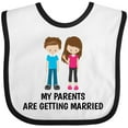 thumbnail image 3 of Inktastic My Parents Are Getting Married Boys or Girls Baby Bib, 3 of 4