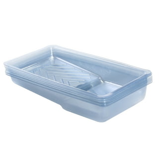 Paint Pro Plastic 6 In Paint Tray with Grid, Clear