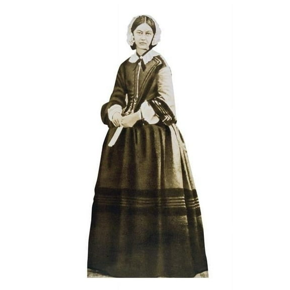 68 x 32 in. Florence Nightingale Cardboard Cutout