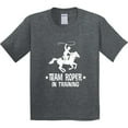 thumbnail image 3 of Inktastic Team Roper in Training Cowboy Youth T-Shirt, 3 of 5