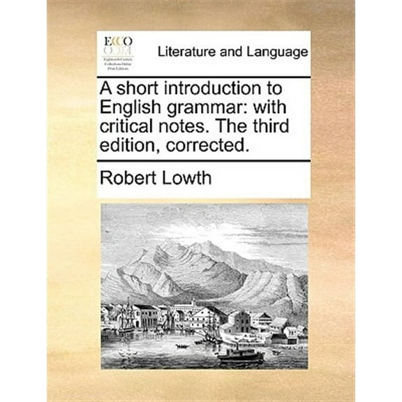 A Short Introduction to English Grammar (Paperback)
