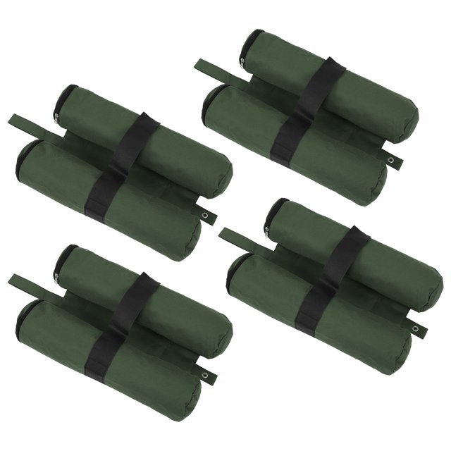 Bolsas De Arena Ponderadas, 4 Piezas / Juego Bolsa De Arena Resistente Al Viento Para Tienda De Campaña, Para Uso En Exteriores Patio Trasero Cergrey Tent Sand Bag