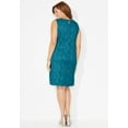 thumbnail image 2 of Catherines Women's Plus Size Petite Sparkling Lace Jacket Dress, 2 of 6