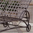 thumbnail image 2 of Bowery Hill Chaise Longue Double de Patio en Fer Forgé, 2 of 2