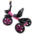 thumbnail image 2 of Kids Tricycles Kids Balance Bike 3-Wheel Bike With Storage Box Front Basket & Back Basket, 2 of 10