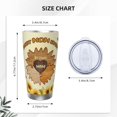 thumbnail image 4 of Custom Sunflower Mom Tumbler Cup Gifts For Mom, Personalized Coffee Tumbler Mug Birthday Gifts For Mom, 20oz Stainless Steel Mama Insulated Tumbler With Lid Mothers Day Gift For Mom, 4 of 6