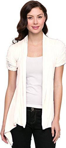 Sheer Short Sleeve Cardigan Cover-up