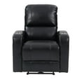 thumbnail image 1 of CorLiving Ophelia PU Fabric Upholstered Indoor Power Recliner Chair with Cup Holder and USB Port, 1 of 9